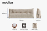 پشتی دیواری تخت دونفره